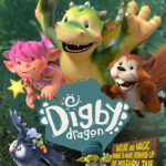 کارتون Digby Dragon