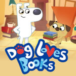 کارتون Dog Loves Books