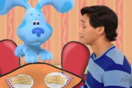 کارتون Blue’s Clues & You (رد پای آبی و شما) – فصل 1 – قسمت 1